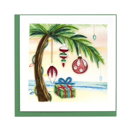 Island Holiday Quilled Card