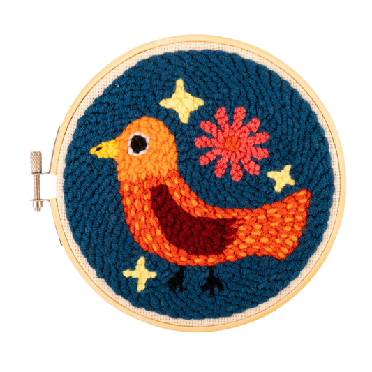 Bird Punch Needle Embroidery Kit