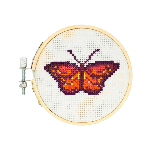 Butterfly Mini Cross Stitch Embroidery Kit