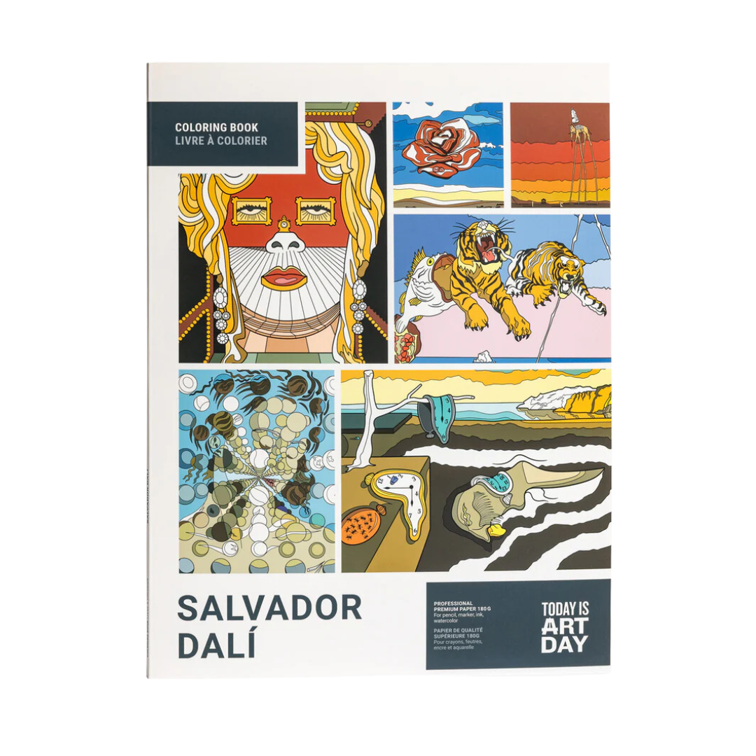 Salvador Dali Coloring Book