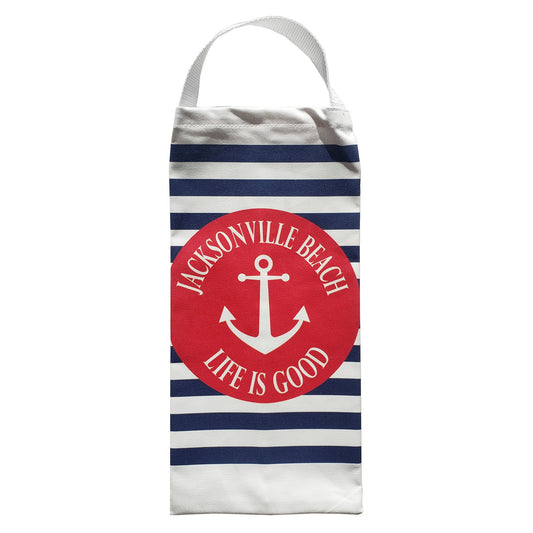 Jacksonville Beach Wine Tote