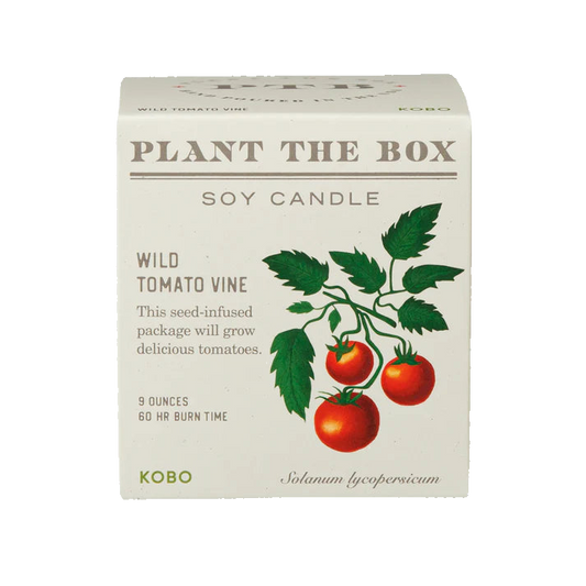 Plant the Box Soy Candle - Wild Tomato Vine