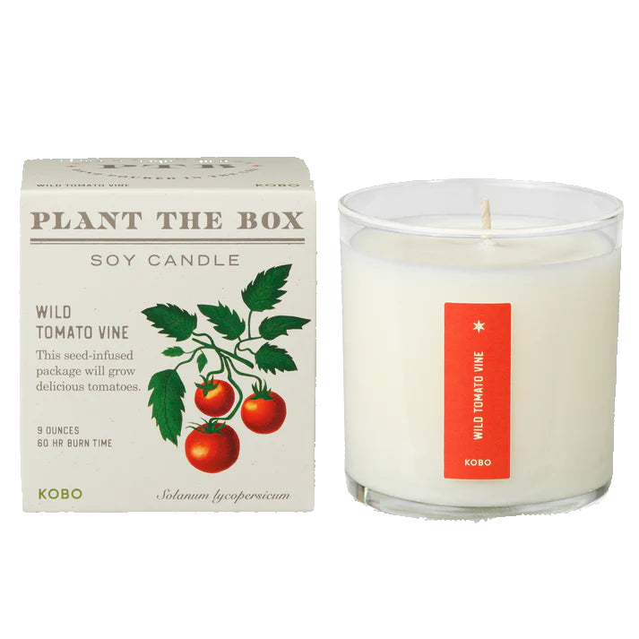Plant the Box Soy Candle - Wild Tomato Vine