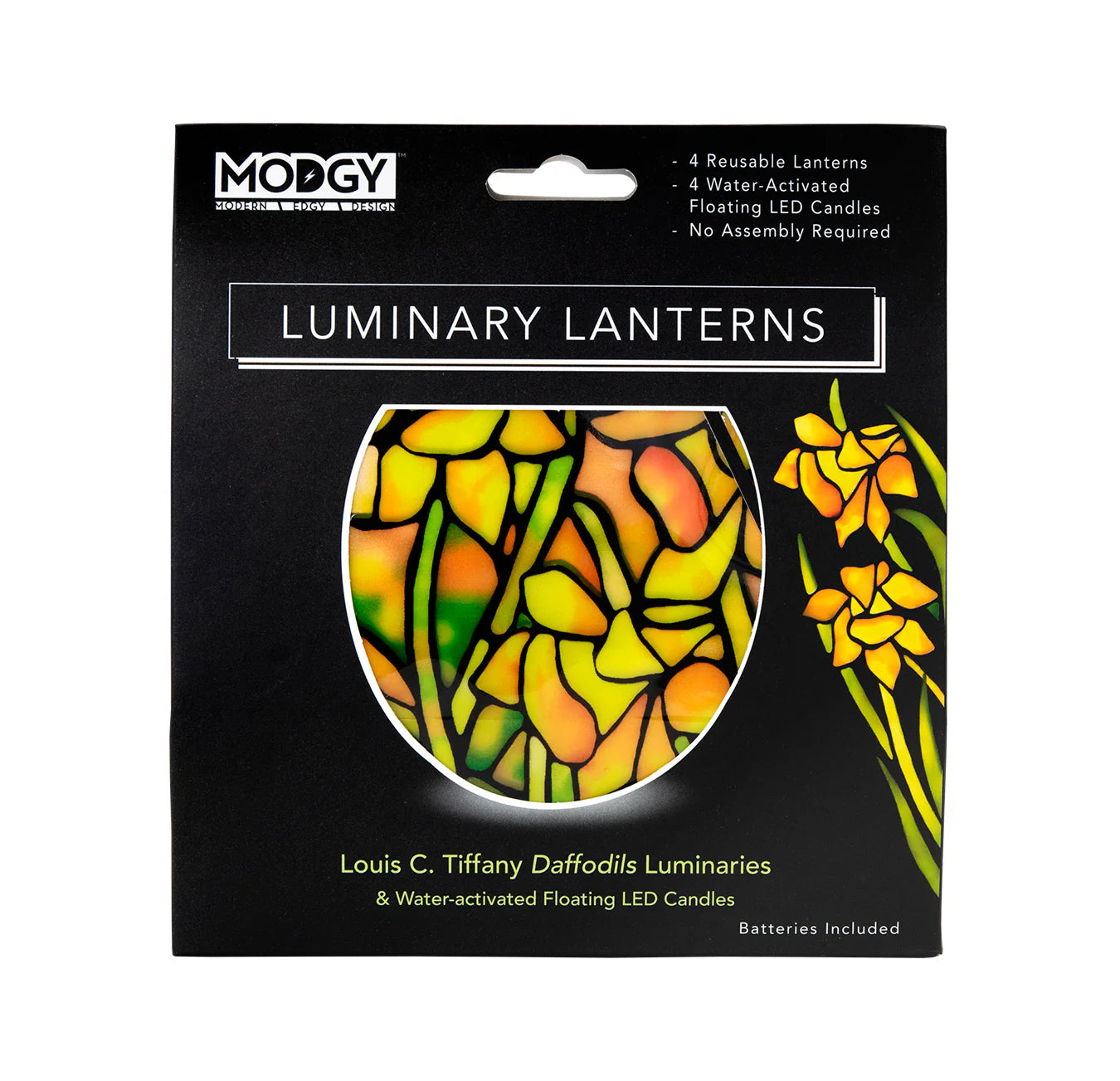 Louis C. Tiffany Daffodils Luminaries