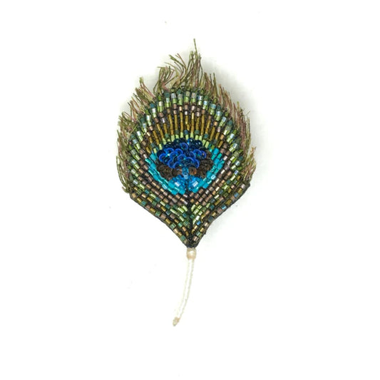 Luminous Peacock Feather