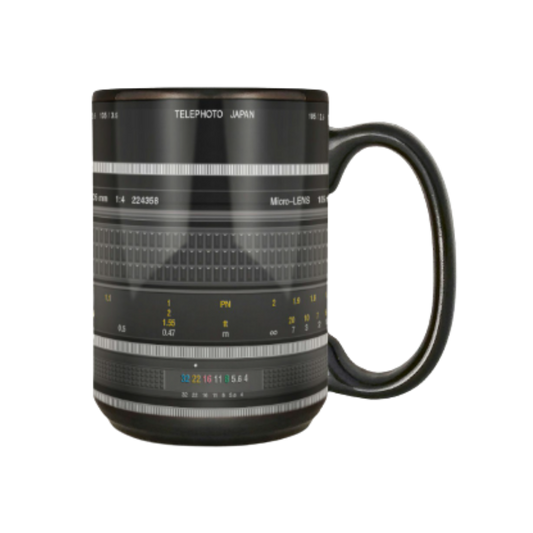 Camera Lens Mug