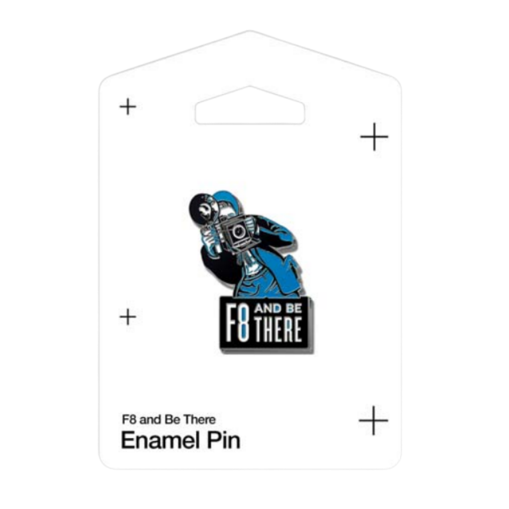 f8 Enamel Pin