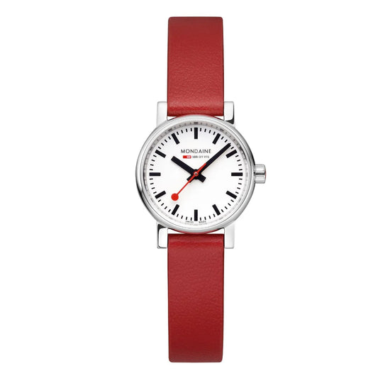 Evo2 Red Vegan Grape Leather Watch