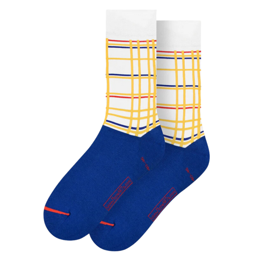 Piet Mondrian - New York City l Socks