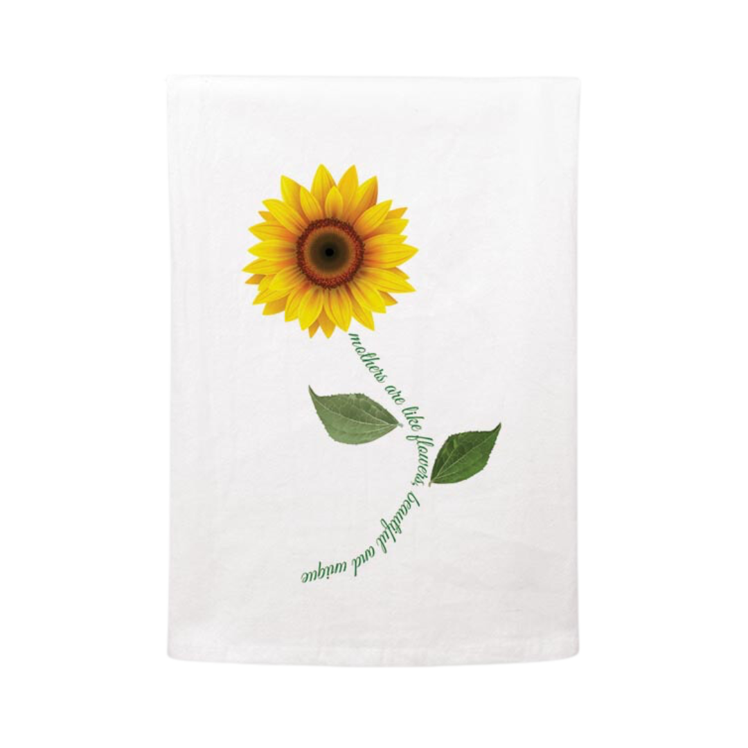 Mothers are Like Flowers Kitchen Towel