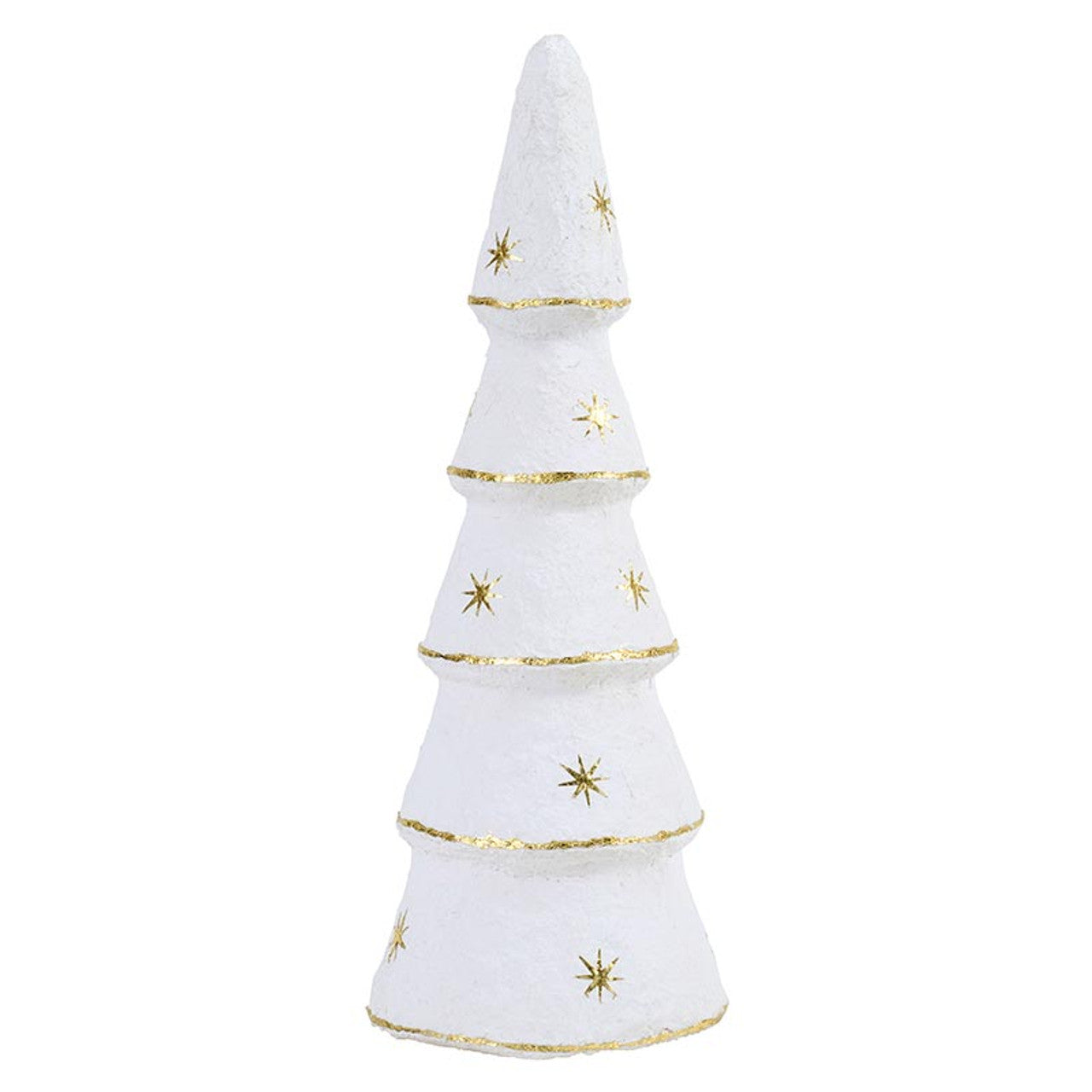 Paper-Mache Tree - White