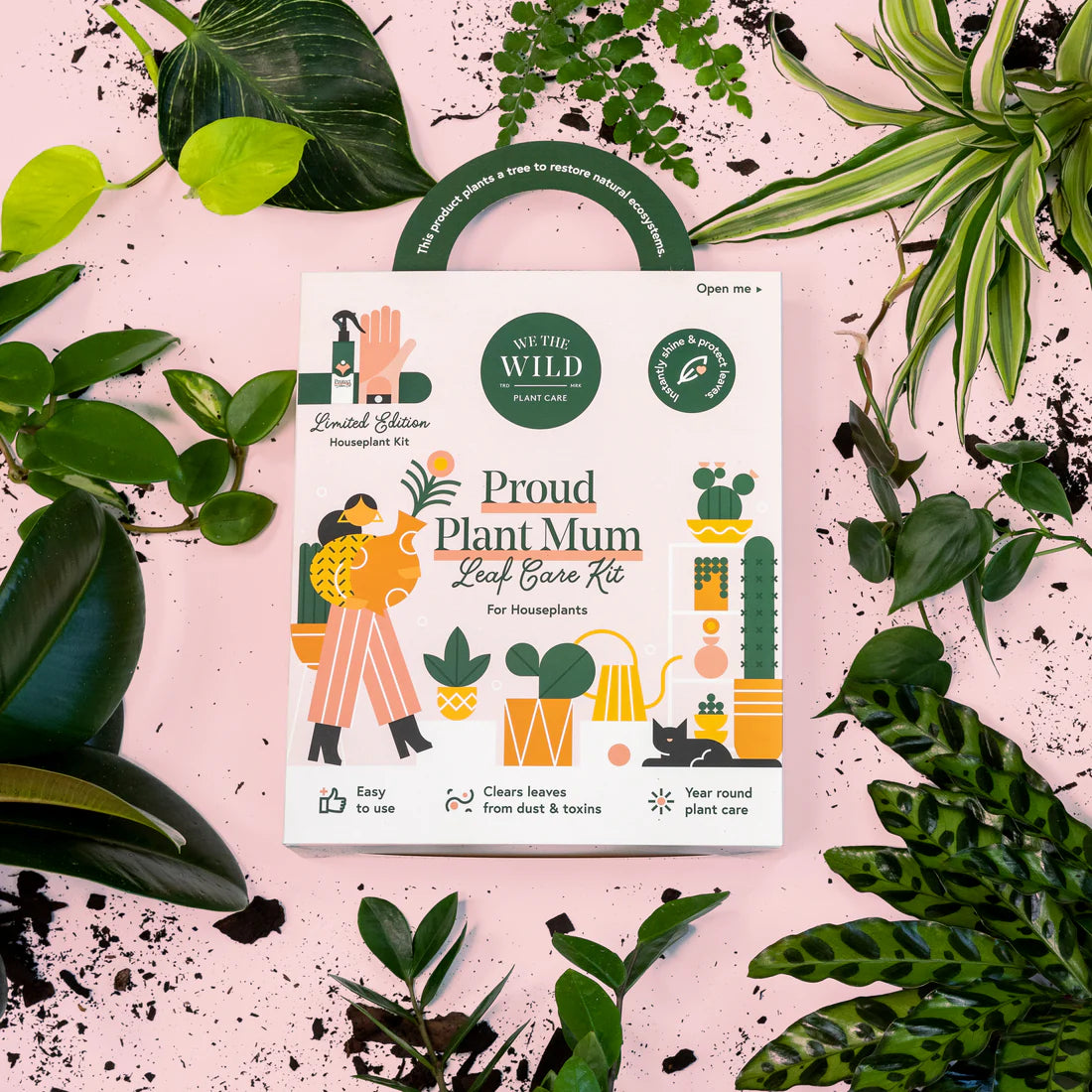 Proud Plant Mum Leaf Care Kit