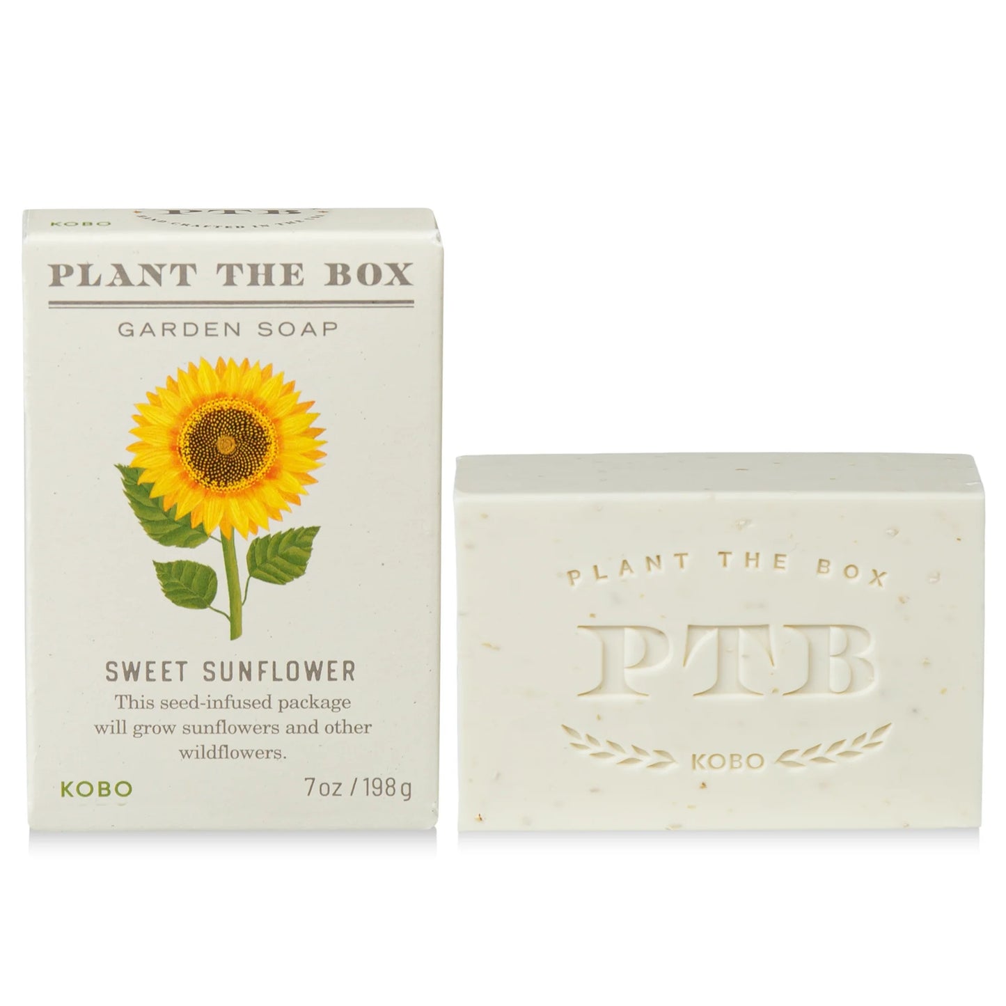 Plant the Box Garden Soap - Sweet Sunflower