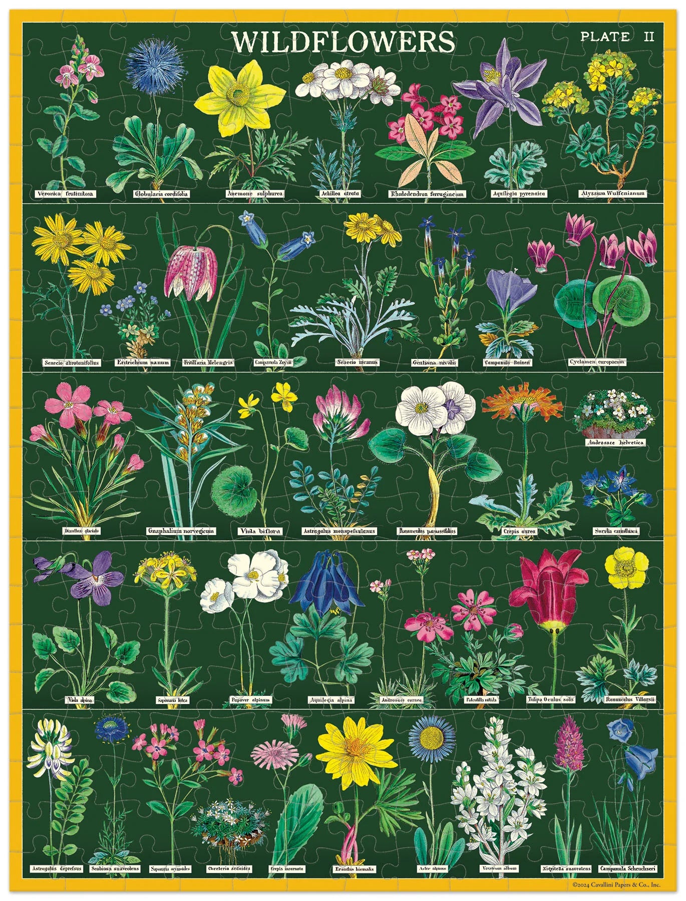 Wildflowers 240 Piece Vintage Mini Puzzle