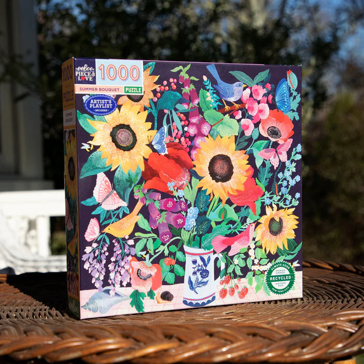 Summer Bouquet 1000 Piece Puzzle