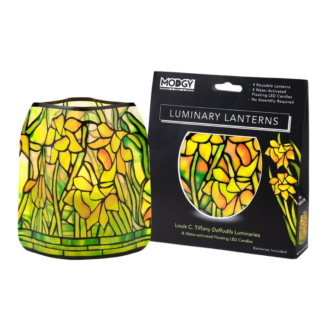 Louis C. Tiffany Daffodils Luminaries