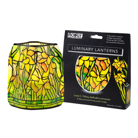 Louis C. Tiffany Daffodils Luminaries