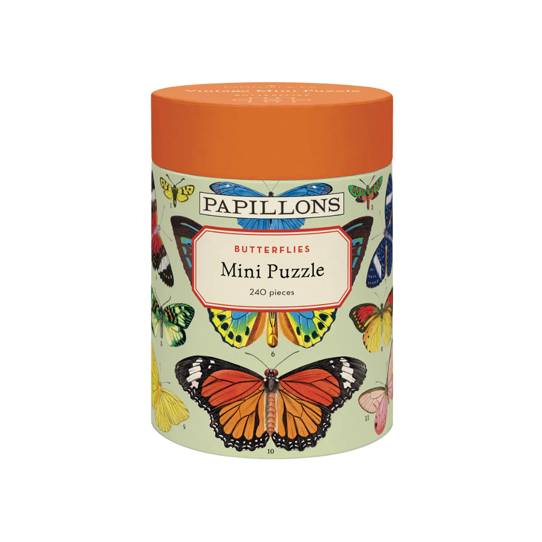 Butterflies 240 Piece Vintage Mini Puzzle