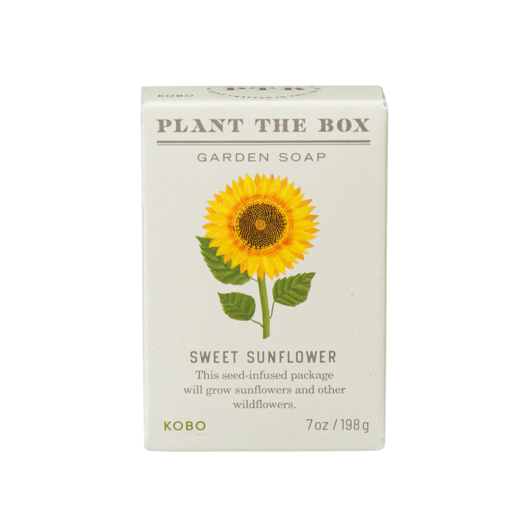 Plant the Box Garden Soap - Sweet Sunflower