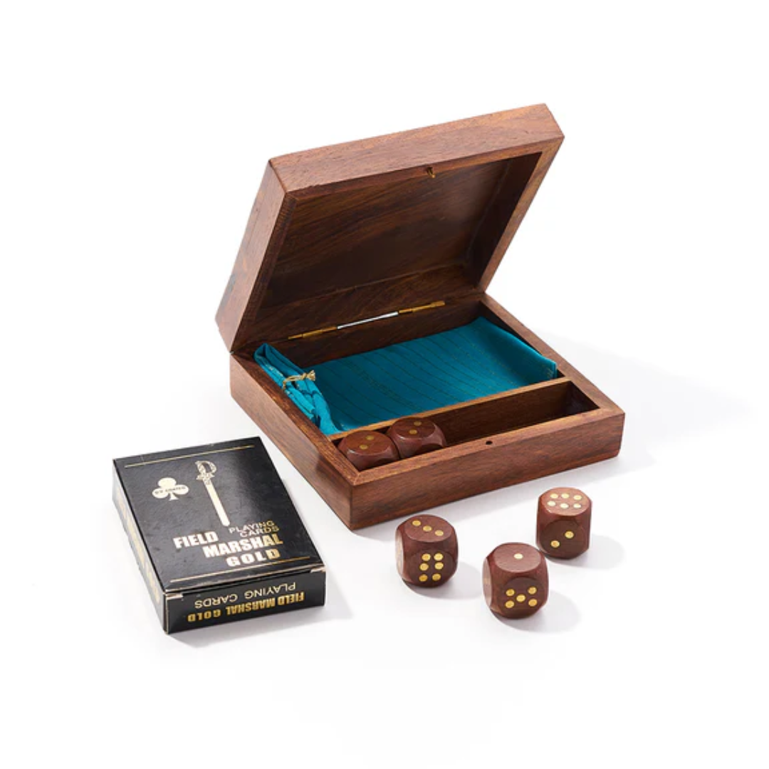 Game Night Dice & Cards Set