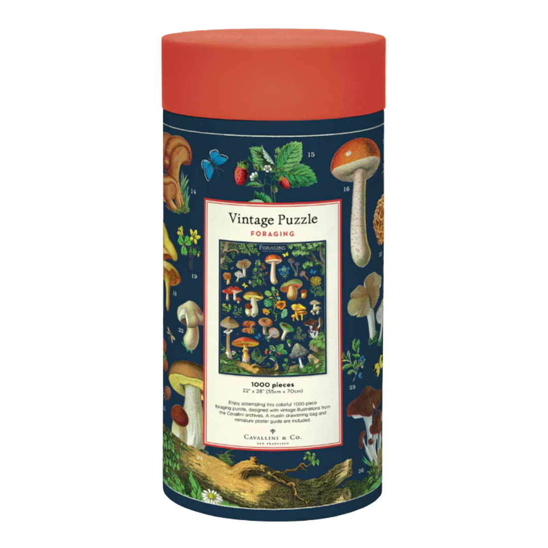 Foraging 1000 Piece Vintage Puzzle