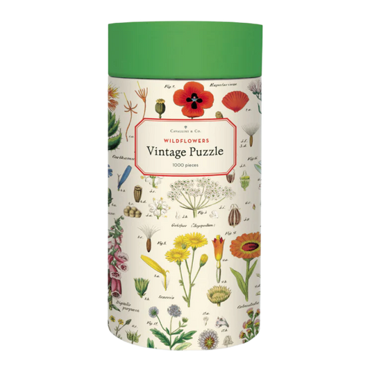 Wildflowers & More 1000 Piece Vintage Puzzle