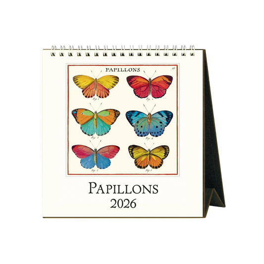 Butterflies 2026 Desk Calendar