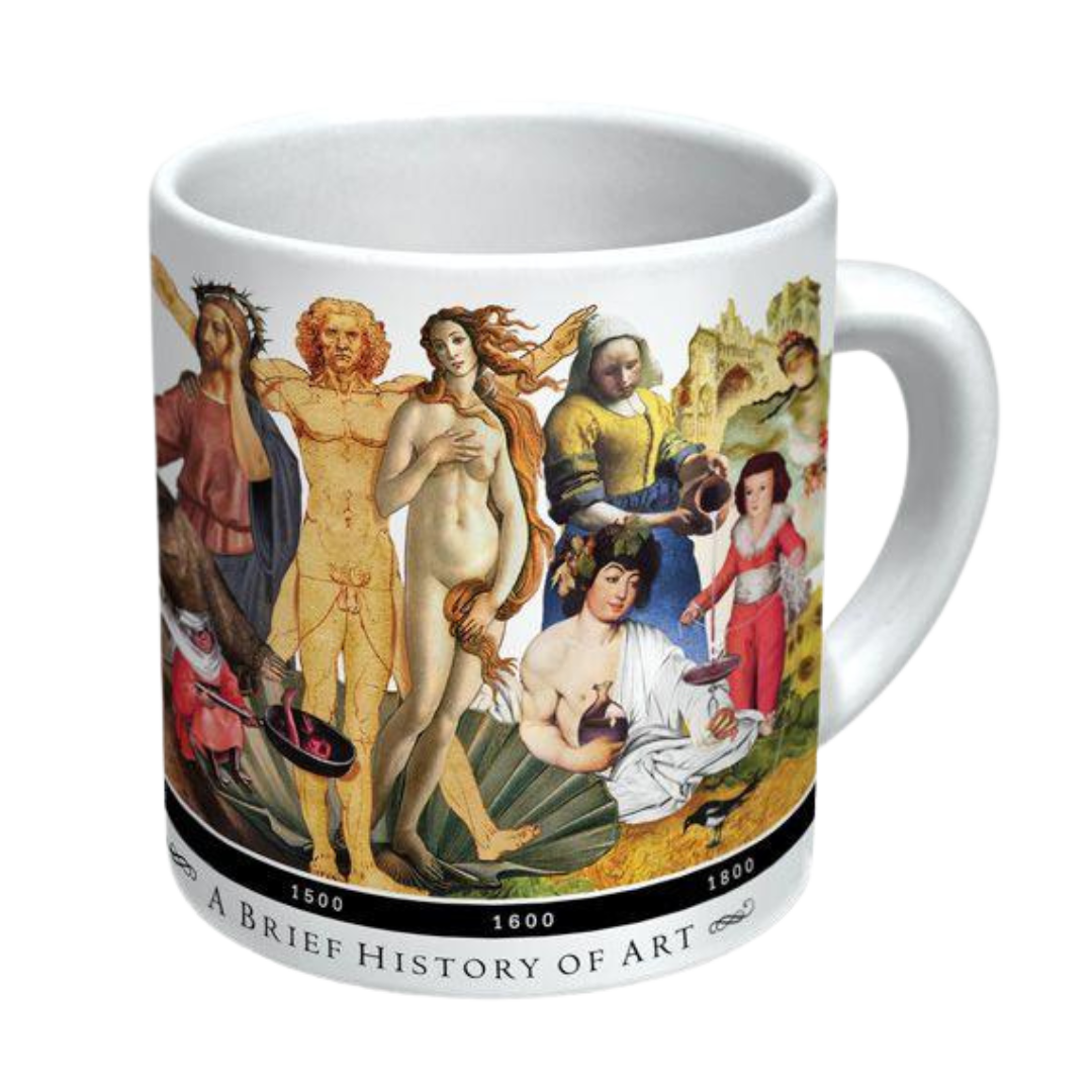 A Brief History of Art Mug