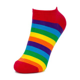 Rainbow Multicolor Ankle Socks