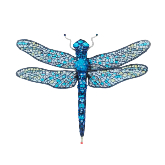 Great Blue Skimmer Dragonfly Brooch