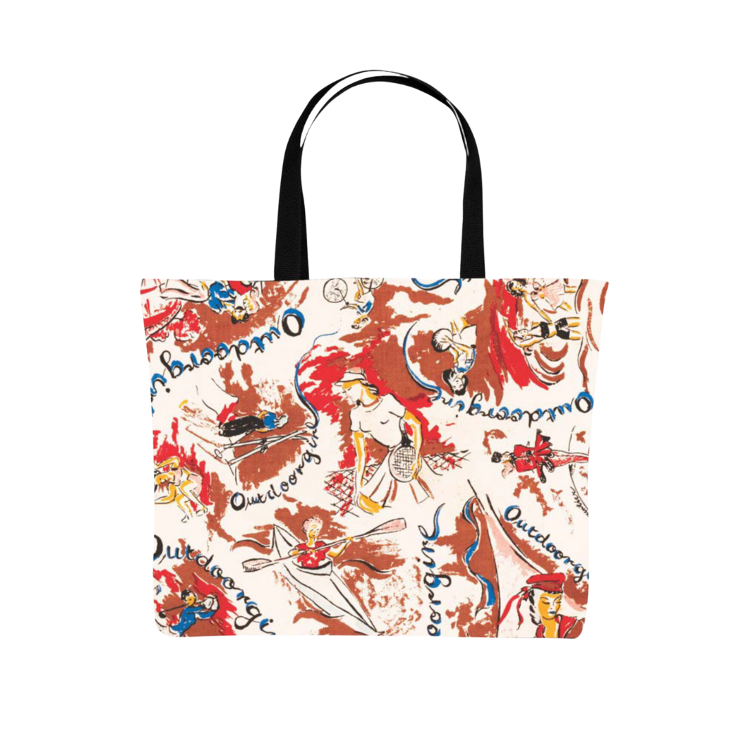 Outdoor Girls Canvas Tote Bag