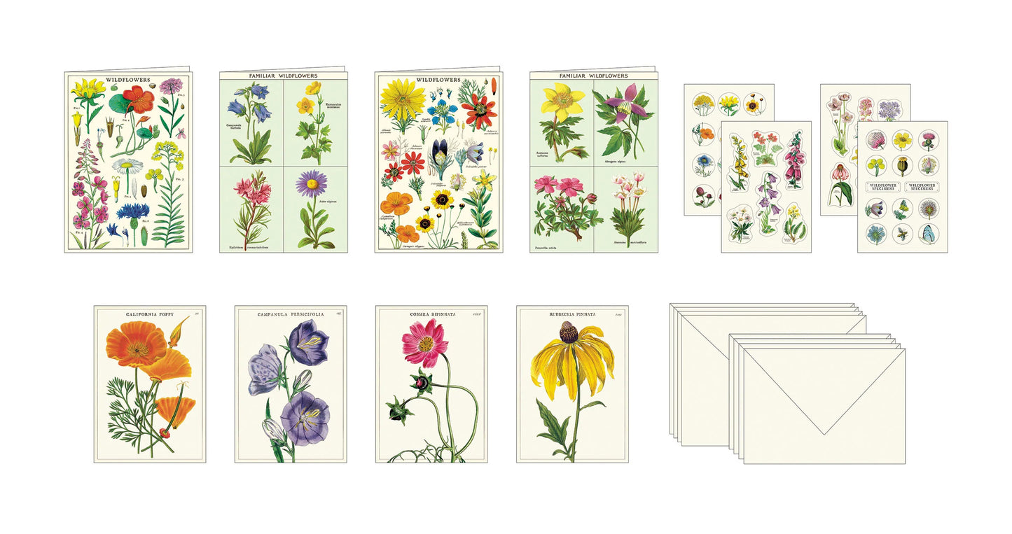 Wildflowers Stationery Set