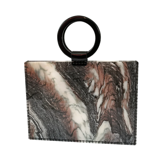 Marble Lucite Bag