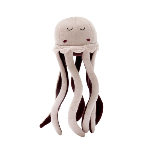 Organic Cotton Knitted Jellyfish Plush