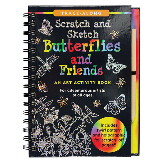 Butterflies and Friends Scratch and Sketch