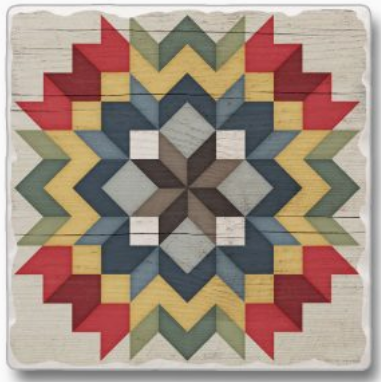 Quilted Design Coasters