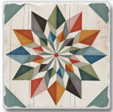 Quilted Design Coasters