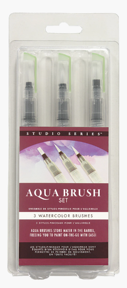 Aqua Brush Set of 3