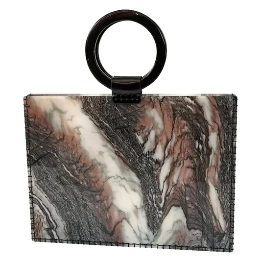 Marble Lucite Bag