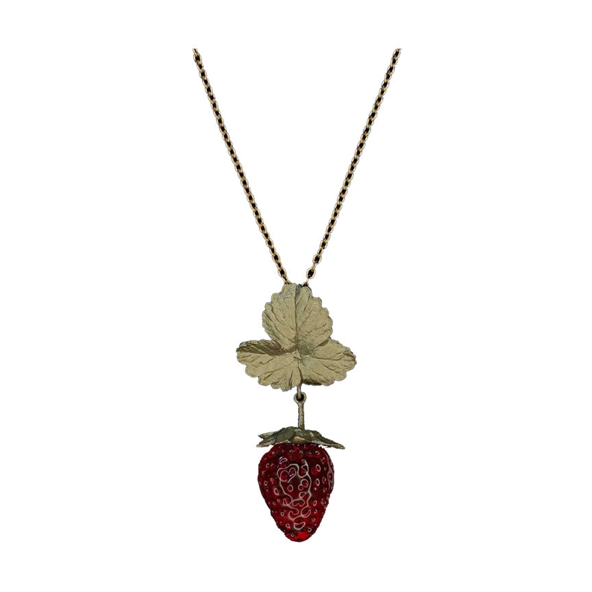 Large Strawberry Pendant