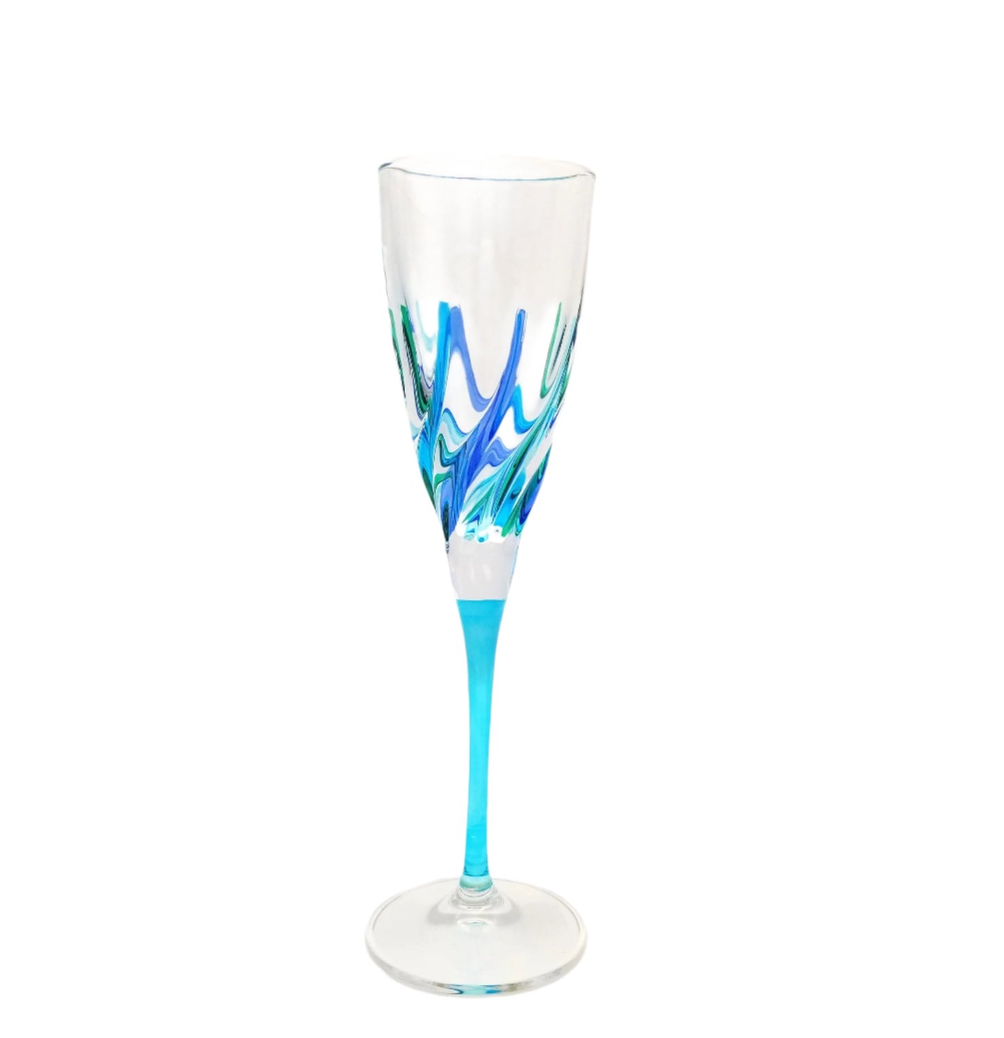 Venetian Trix Champagne Flute