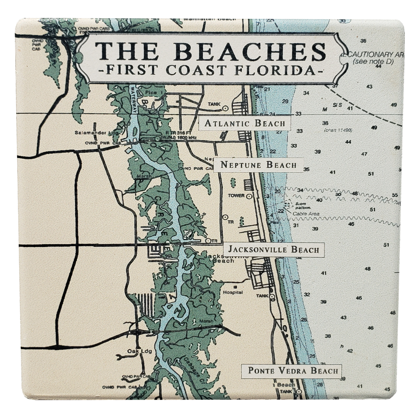 The Beaches First Coast Florida Coaster