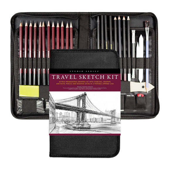 40-Piece Travel Sketch Kit