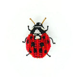 Lady Bug Beetle Brooch Pin