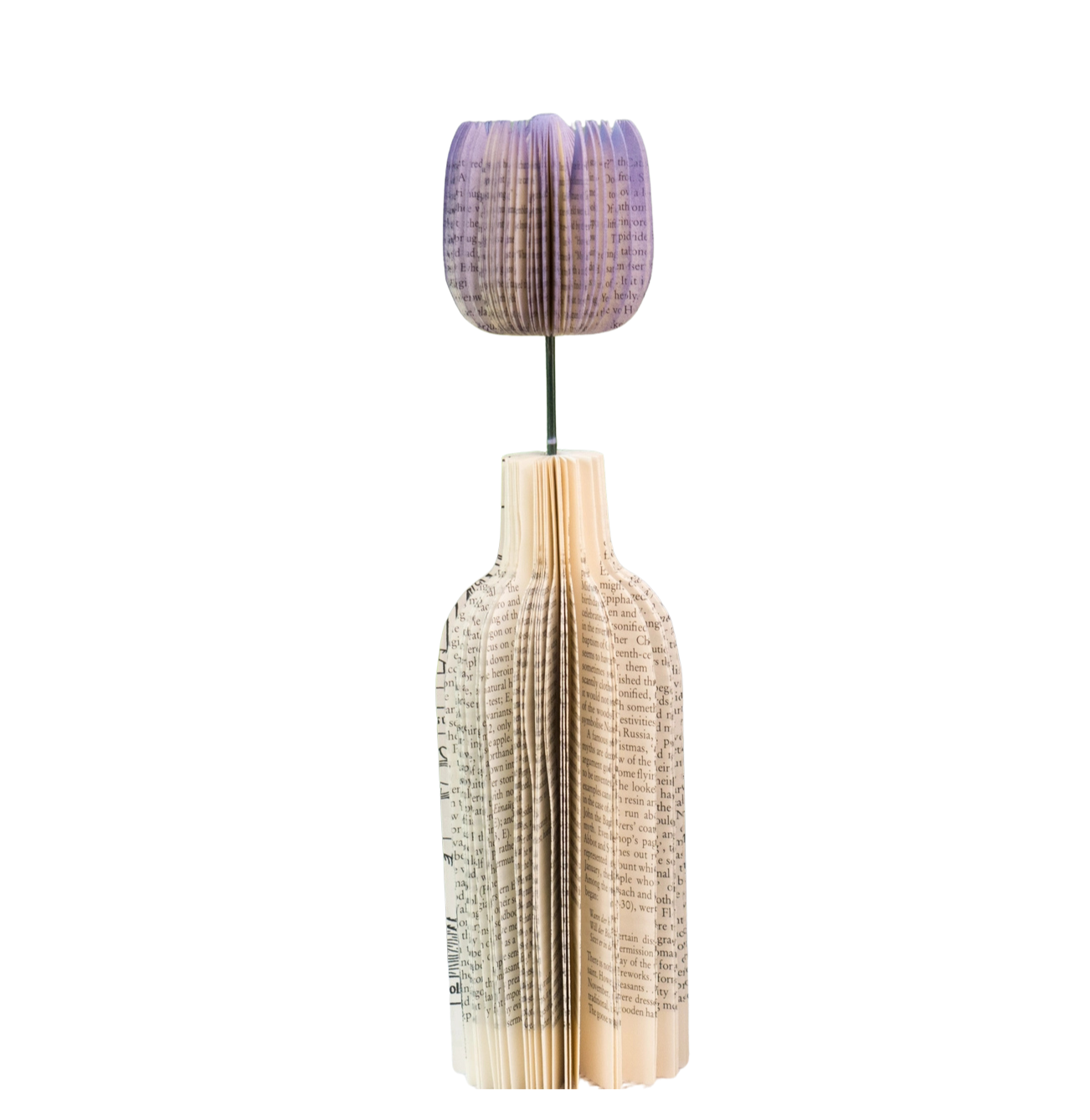 Tulip Book Vase