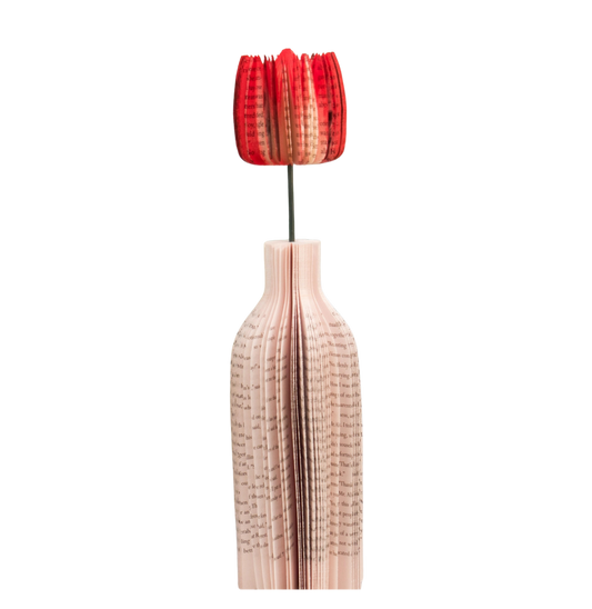 Tulip Book Vase