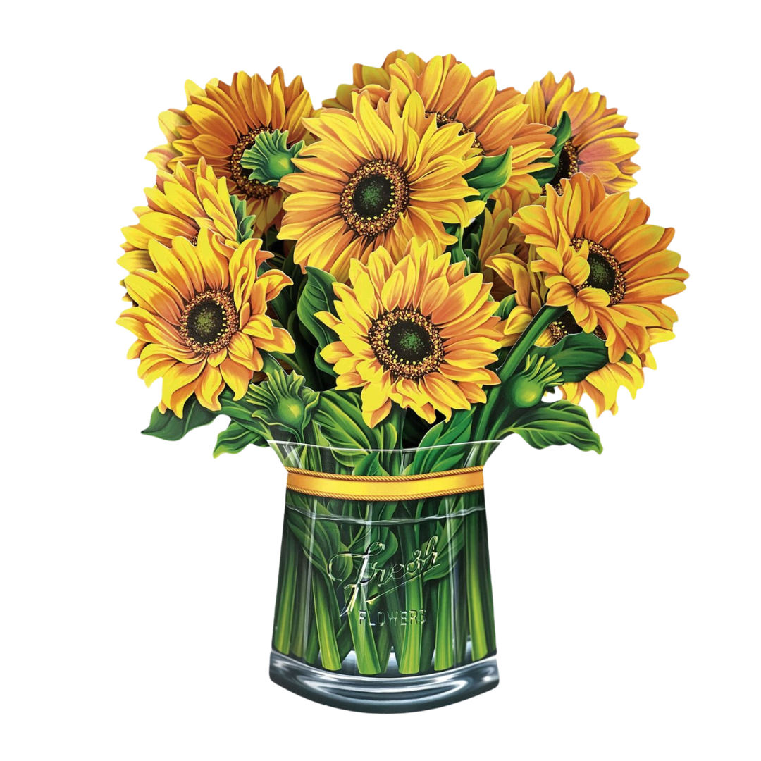 Sunflowers Pop-Up Bouquet Card