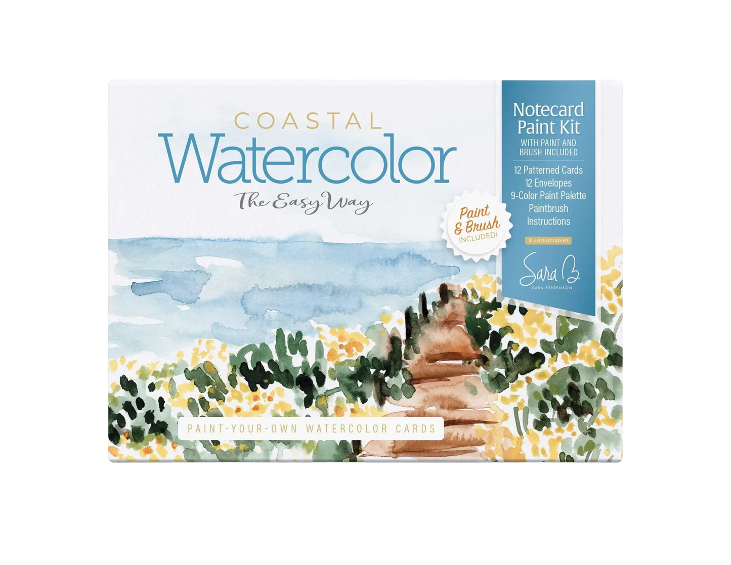 Paint Your Own Cards - Coastal Set