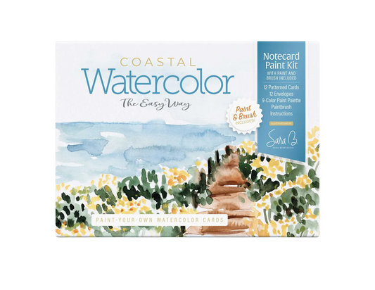 Paint Your Own Cards - Coastal Set