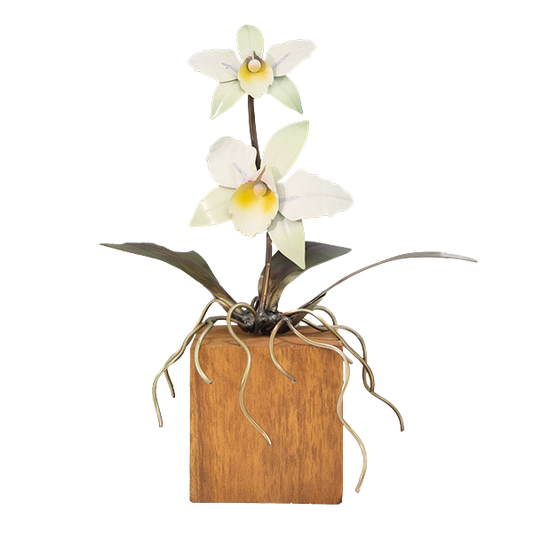 Catellya Orchid Sculpture